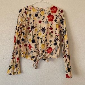 H&M Floral Print Blouse